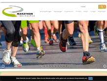 Tablet Screenshot of marathon-ibbenbueren.de